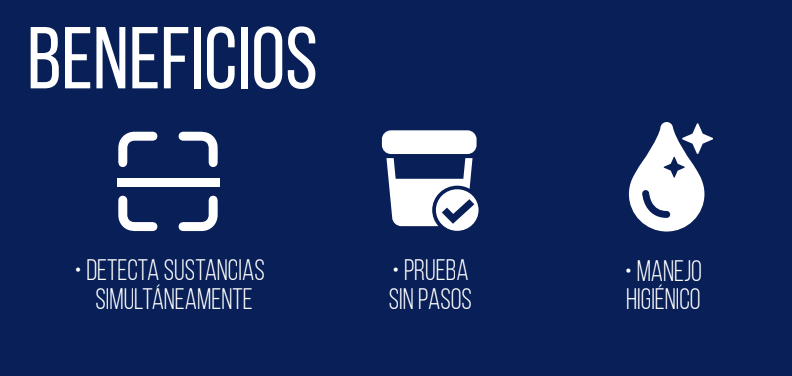 BENEFICIOS SMALL CUP PRUEBA DE DETECCIÓN TOXICOLÓGICA